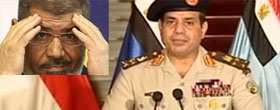 محمد مرسی برکنار شد/ اولین اظهارات رئیس جمهور جدید مصر بعد از بیانیه ارتش