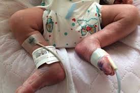 تولد نوزاد پسر در بیابان های اطراف تهران