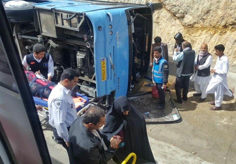 ۹ کشته در واژگونی اتوبوس در حوالی داورزن سبزوار/۲۰ نفر مصدوم شدند