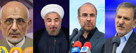 ناگفته های جلسه هاشمی رفسنجانی با روحانی درمورد «کاندیدای پوششی»/ اعلام خطر قالیباف/ حمله ناغافل معاون به رئیس/ رئیسی  تکلیف خود را با قالیباف و جمنا روشن کرد