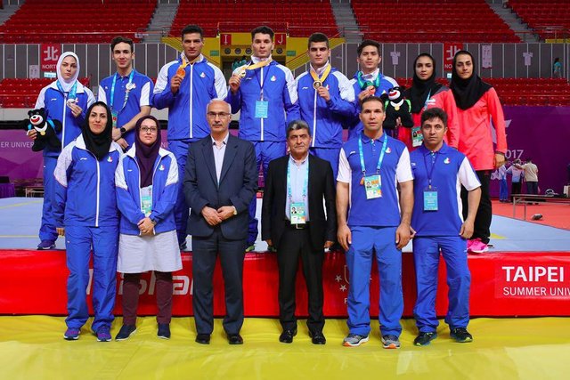 یونیورسیاد ۲۰۱۷ برای ایران به پایان رسید/ بهترین نتیجه تاریخ از لحاظ مدالی