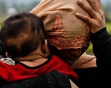 کشته‎های مسلمانان روهینگیا بیش از ۱۰۰۰ نفر است